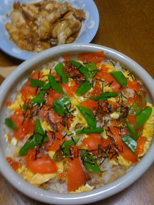 ちらし寿司なのだ